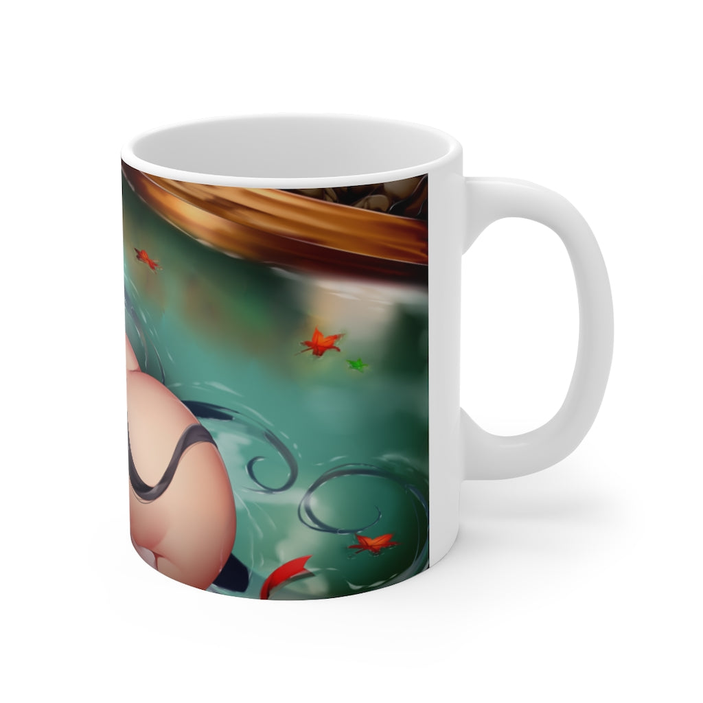 Nude Onsen Waifu Mug 11oz