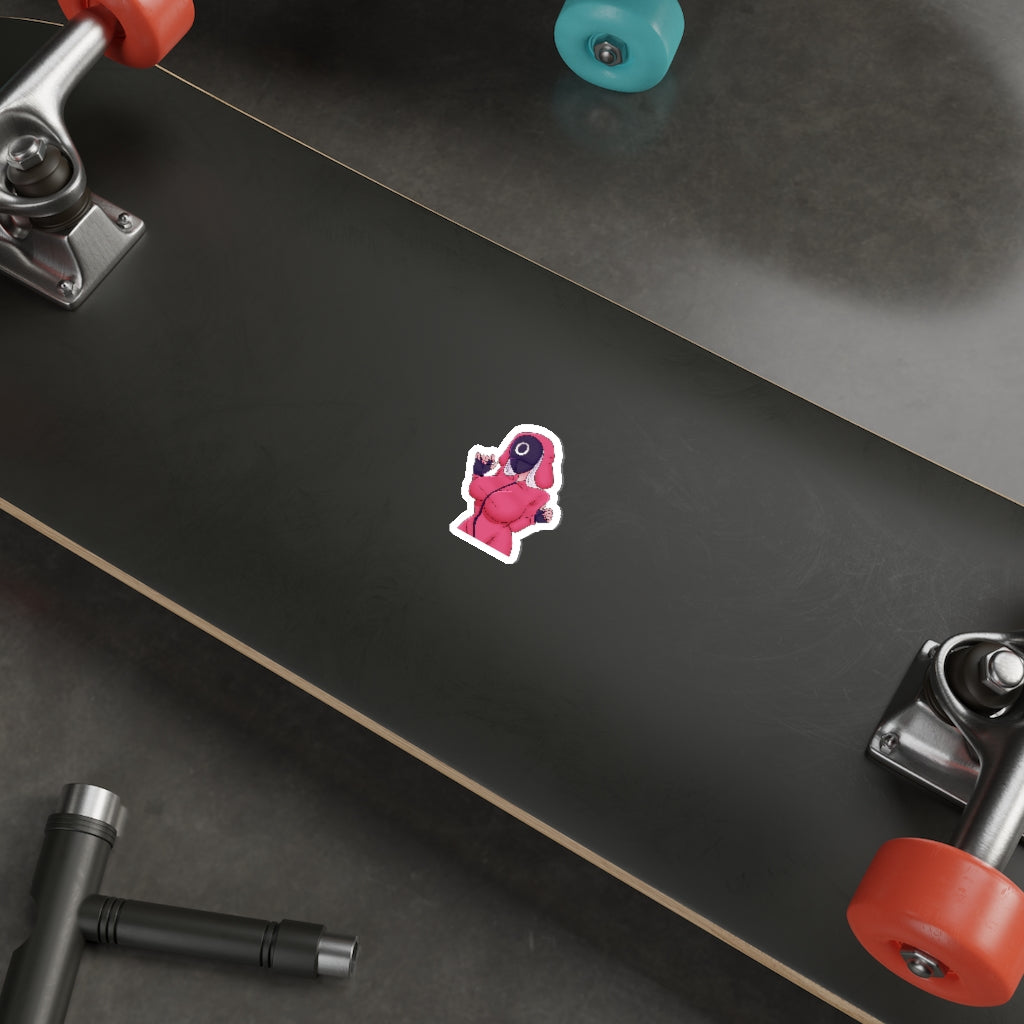 Sexy Squid Game Waterproof Sticker - Ecchi Vinyl Decal