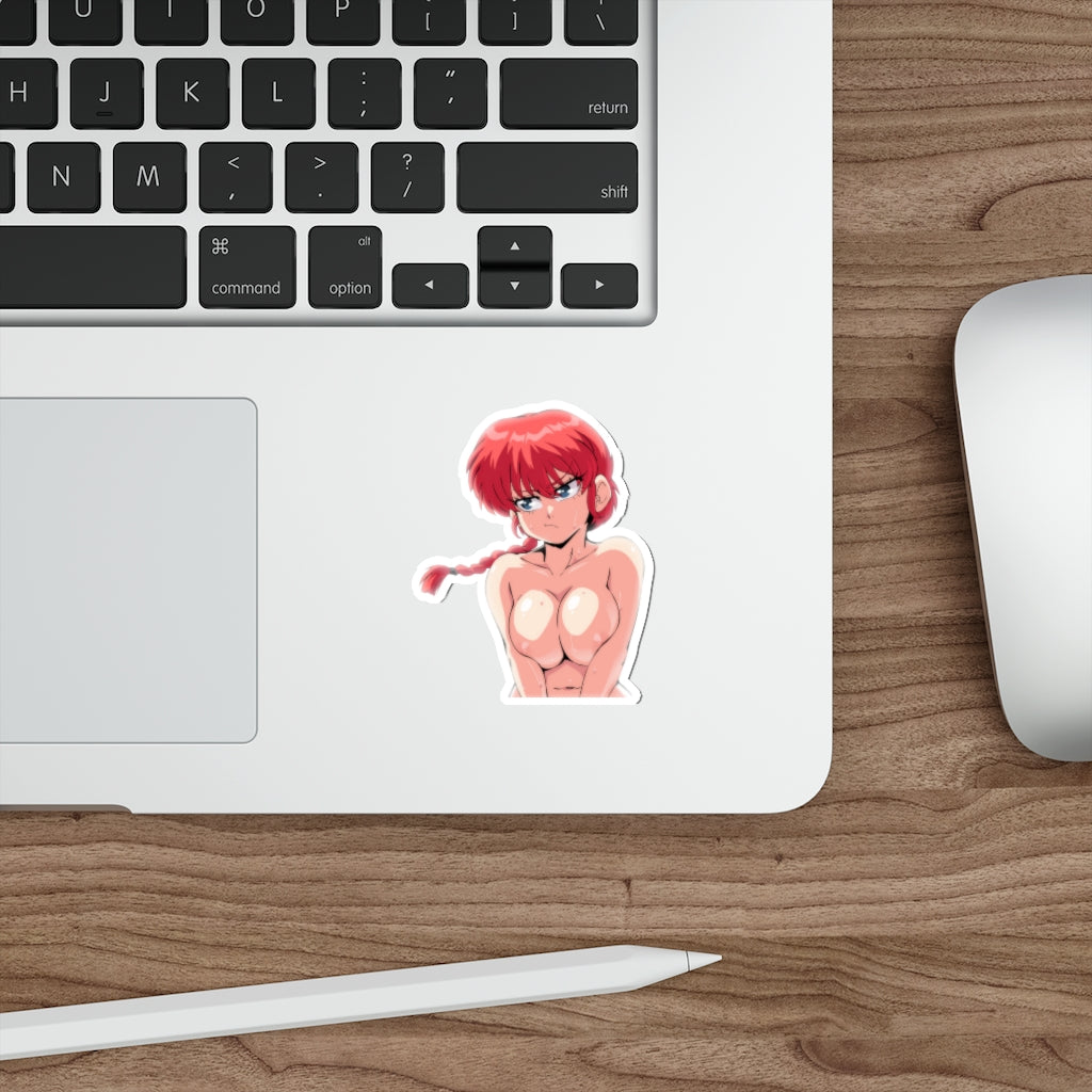 Ranma Chan Nude Tits Waterproof Sticker - Ecchi Vinyl Decal