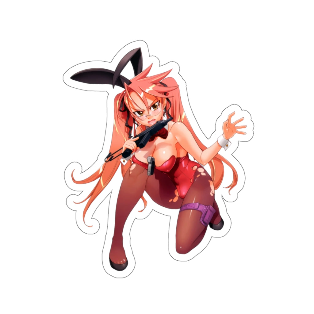 Highschool of the Dead Saya Takagi Sexy Bunny Girl Waifu Waterproof Sticker - Ecchi Vinyl Decal