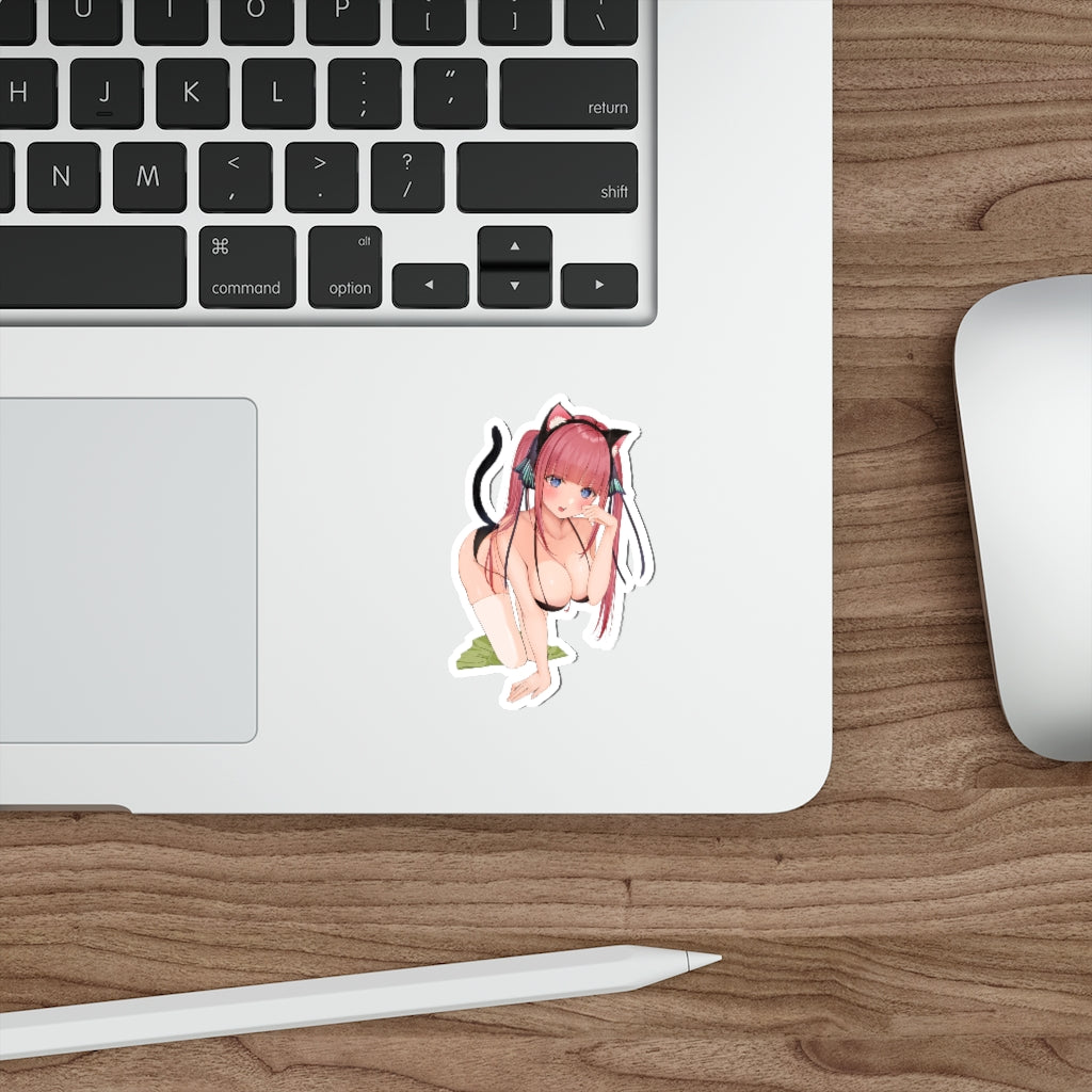 The Quintessential Quintuplets Nakano Nino Big Boobs Bikini Waterproof Sticker - Ecchi Vinyl Decal