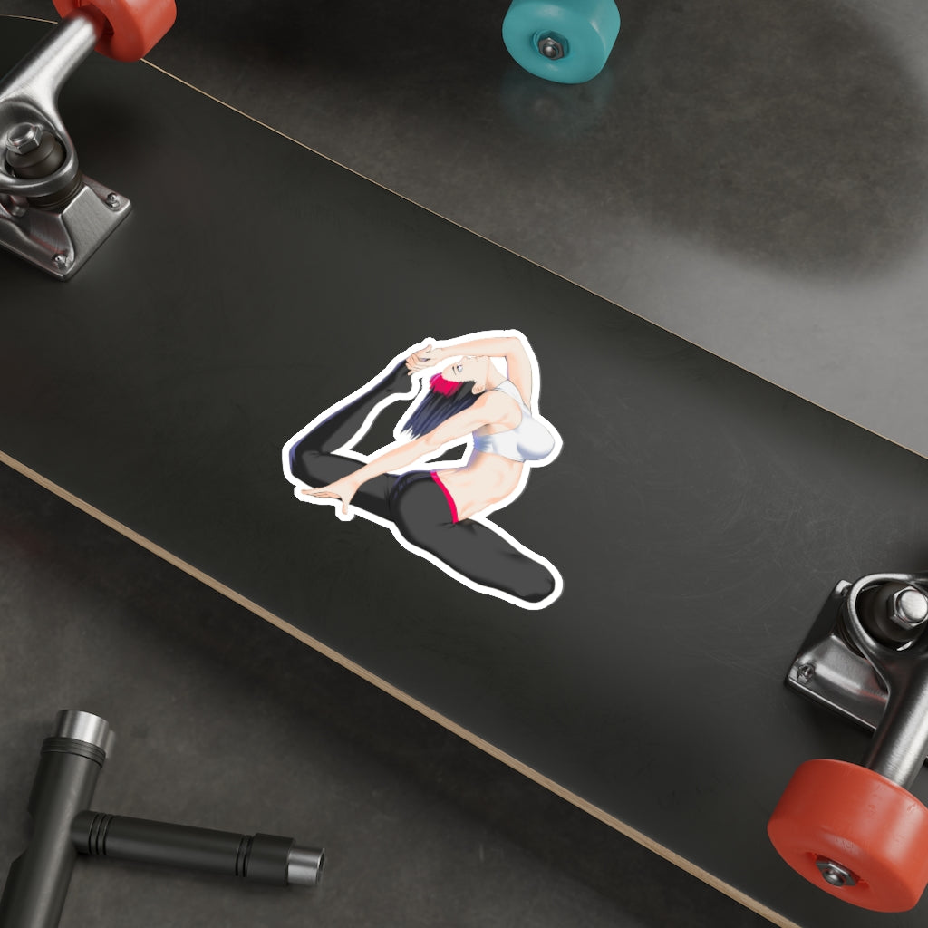 Yoga Juri Street Fighter Waterproof Sticker - Ecchi Vinyl Decal