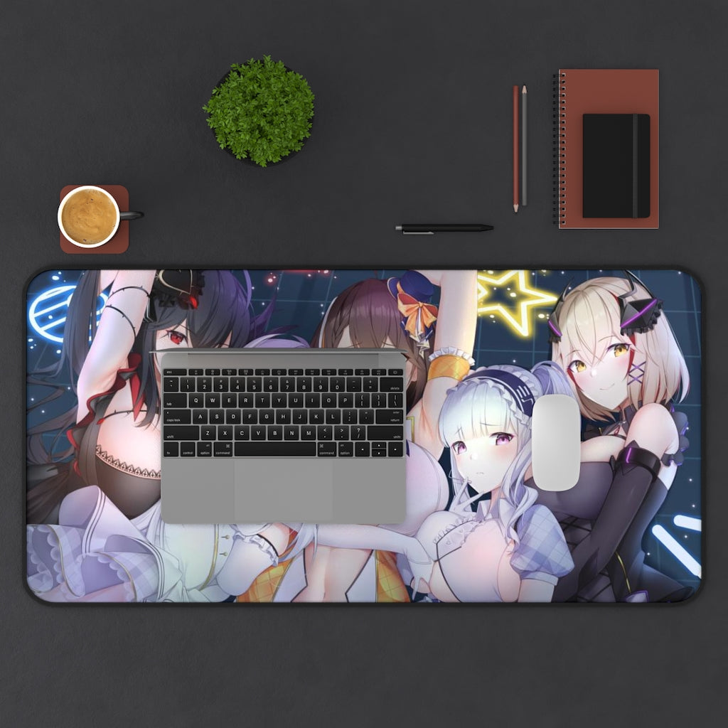 Azur Lane Boobs Mousepad - Large Desk Mat - Ecchi Mouse Pad - Mtg Playmat