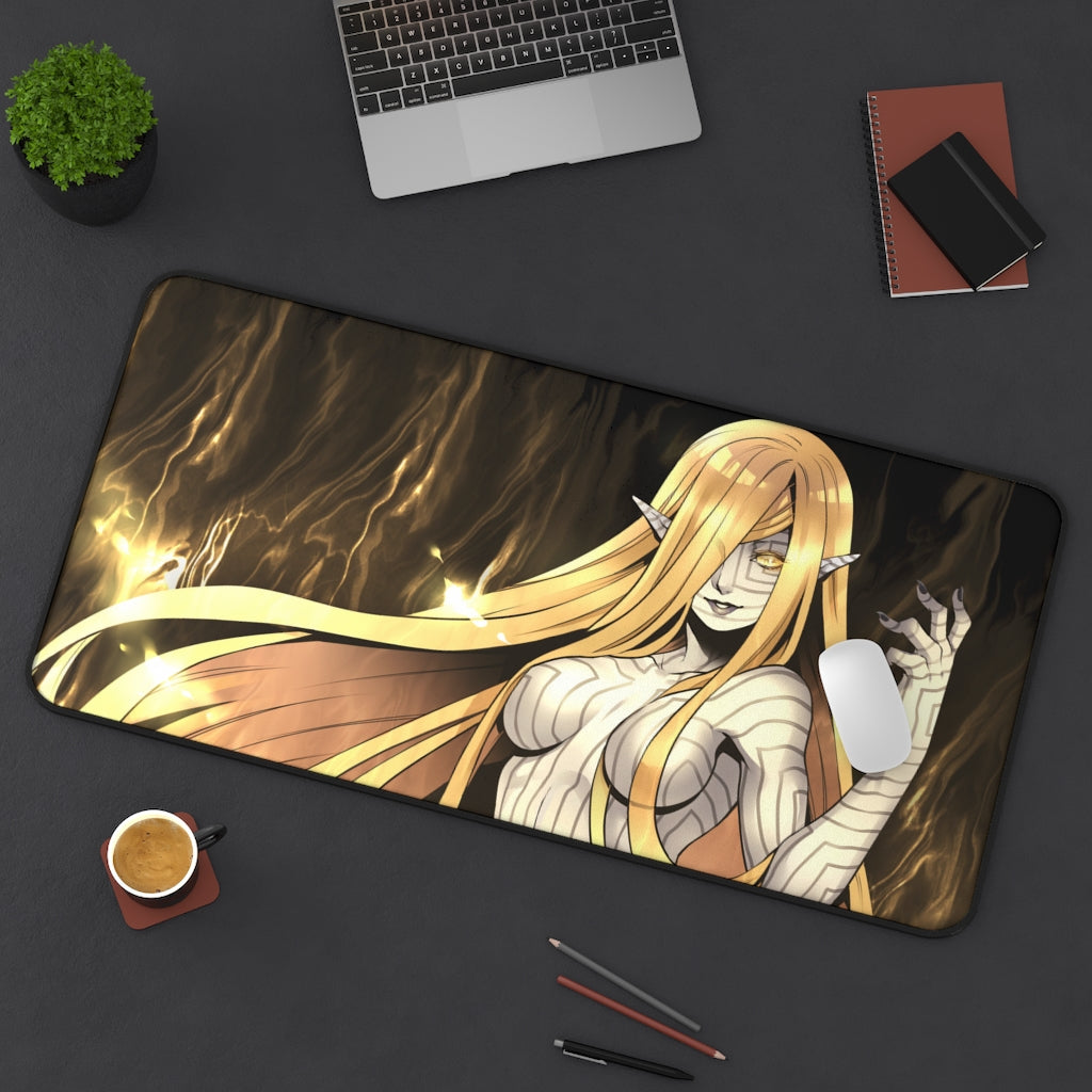 Sexy Asherah Shin Megami Tensei Desk Mat- Sexy Anime Girl Mousepad - Gaming Playmat