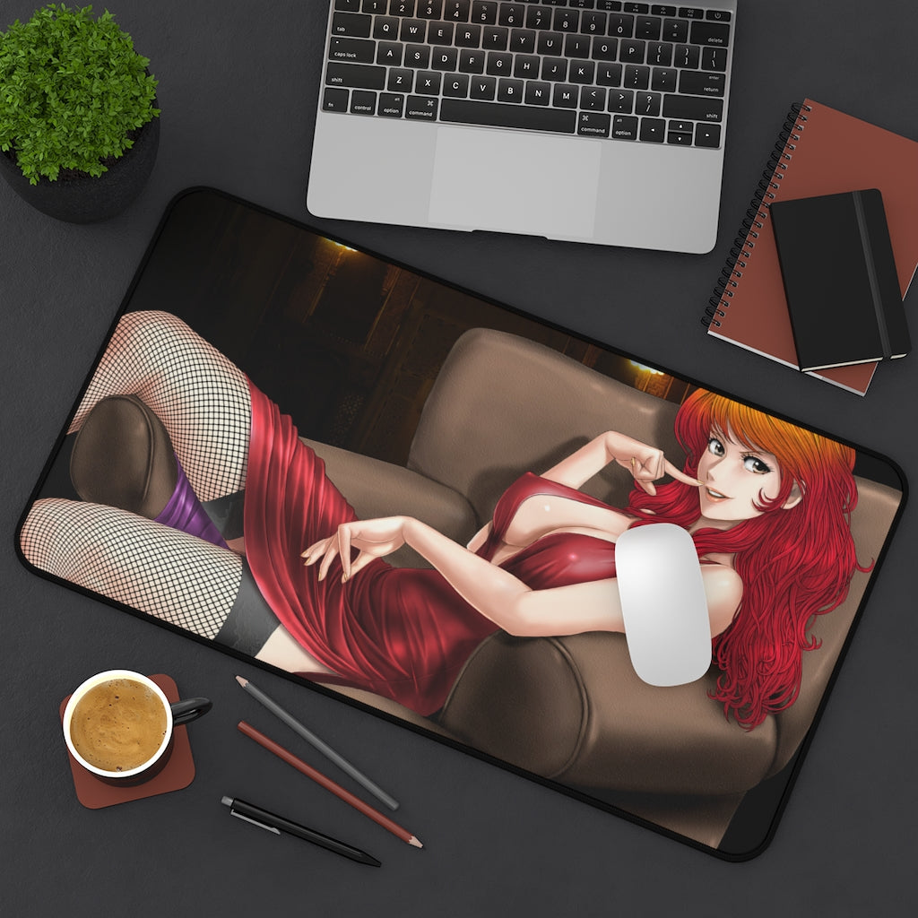 Sexy Fujiko Mine Lupin III Desk Mat - Anime Mousepad - Non Slip Playmat