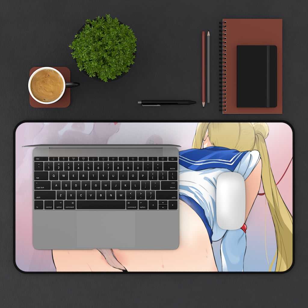 Sailor Moon Anime Butt Mousepad Doujin - Large Desk Mat - Ecchi Mouse Pad - MTG Playmat