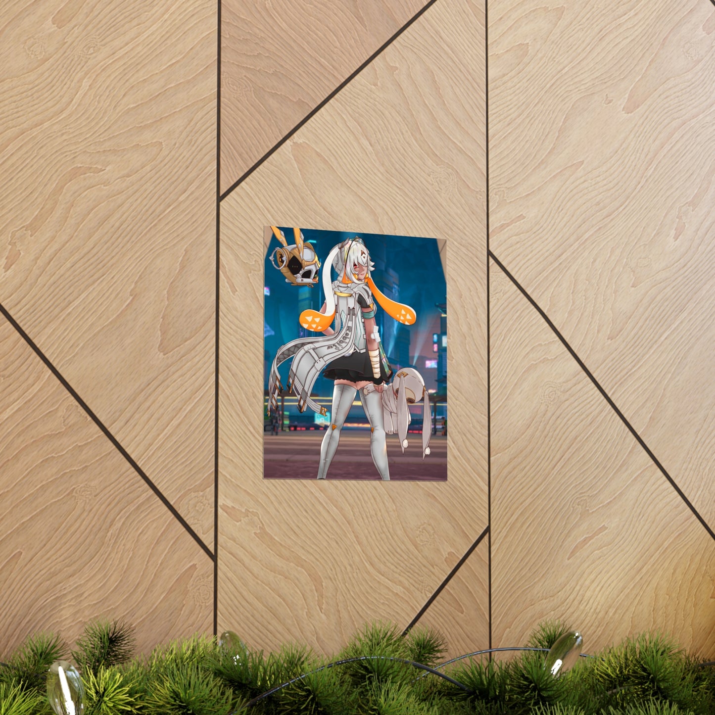 Ruby Bis Tower Of Fantasy Waifu Poster - Gaming Decor Wall Art - Premium Matte Vertical Poster