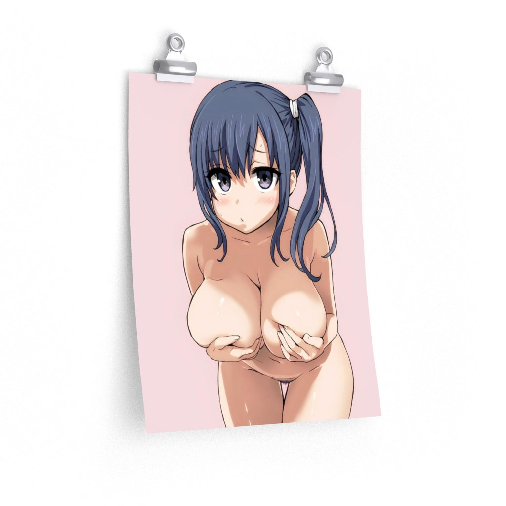 Affiche Ecchi de Imai Midori Shirobako nue - Affiche verticale mate de qualité supérieure obscène - Art mural pour adultes