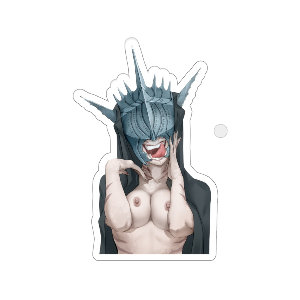 Topless Mouth of Sauron Tolkien Lord of the Rings Waterproof Sticker - Ecchi Vinyl Decal