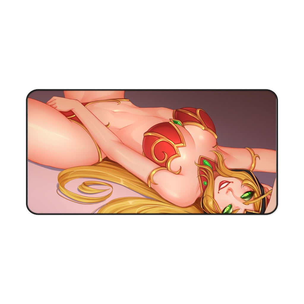 Warcraft Sexy Valeera Sanguinar Mousepad - Non Slip Gaming MMORPG Desk Mat