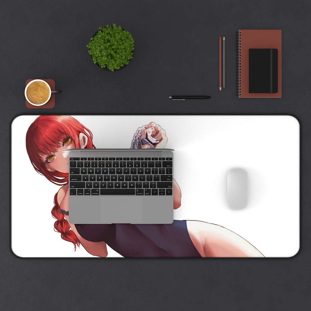 Chainsaw Man Ecchi Mousepad - Makima Bodysuit Large Desk Mat - Sexy Anime Playmat