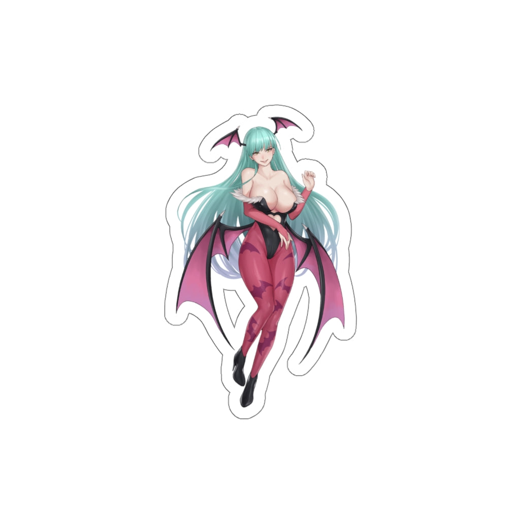 Morrigan Waterproof Vinyl Sticker - Large Ecchi Darkstalkers Decal