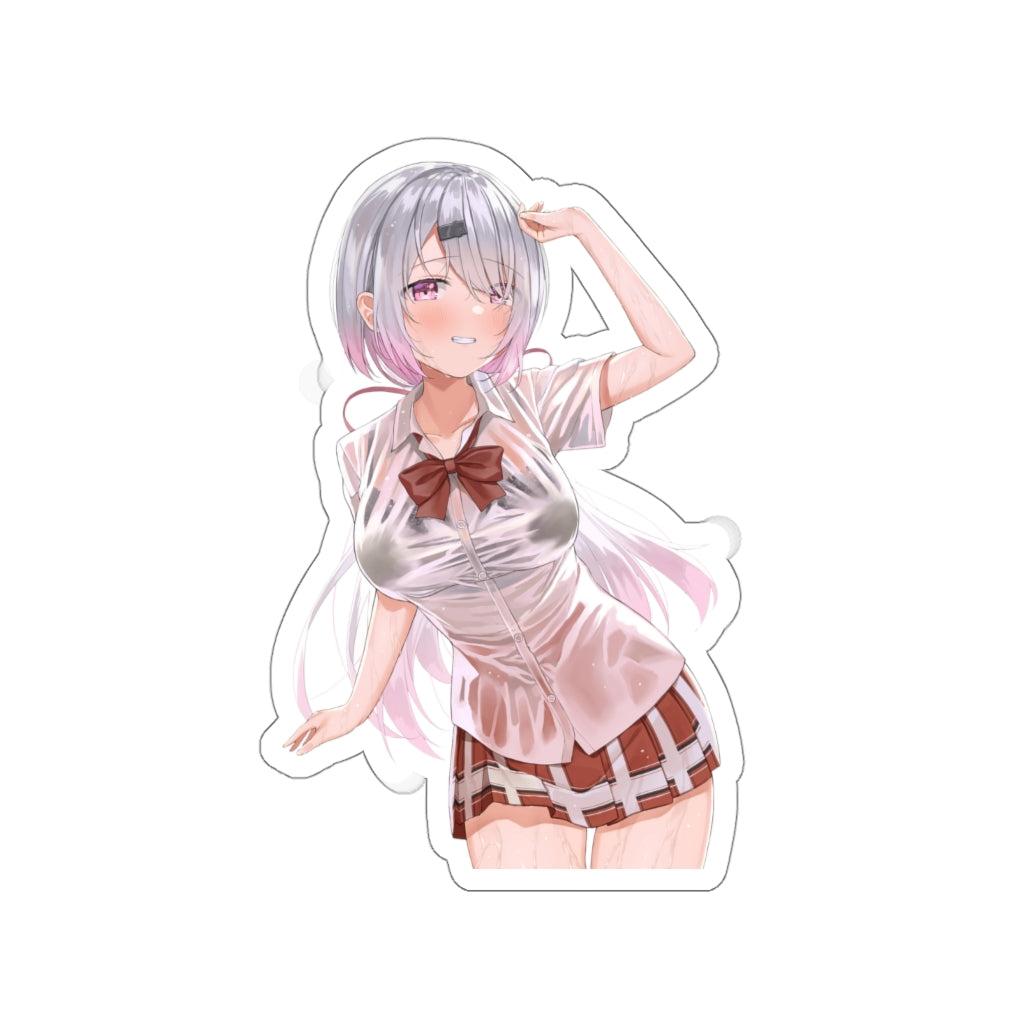 Nijisanji Sexy Vtuber Shiina Yuika Waterproof Sticker - Ecchi Vinyl Decal