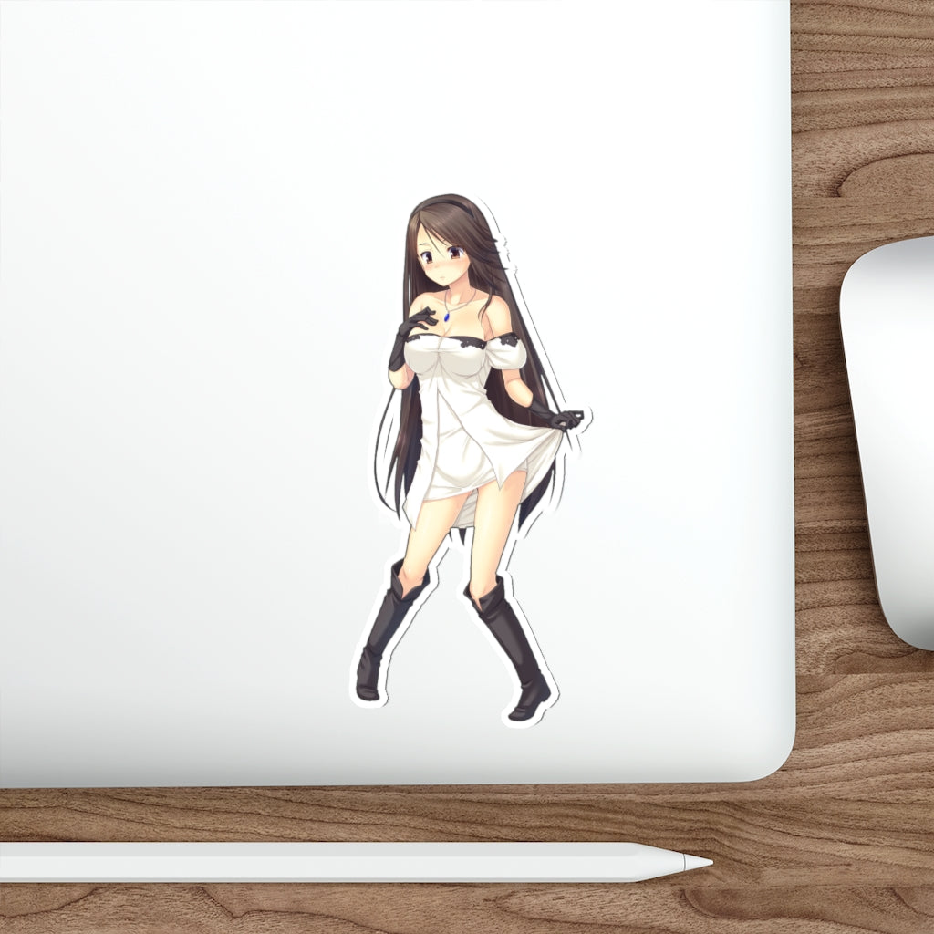 Agnes Oblige Bravely Default Waterproof Sticker - Ecchi Vinyl Decal