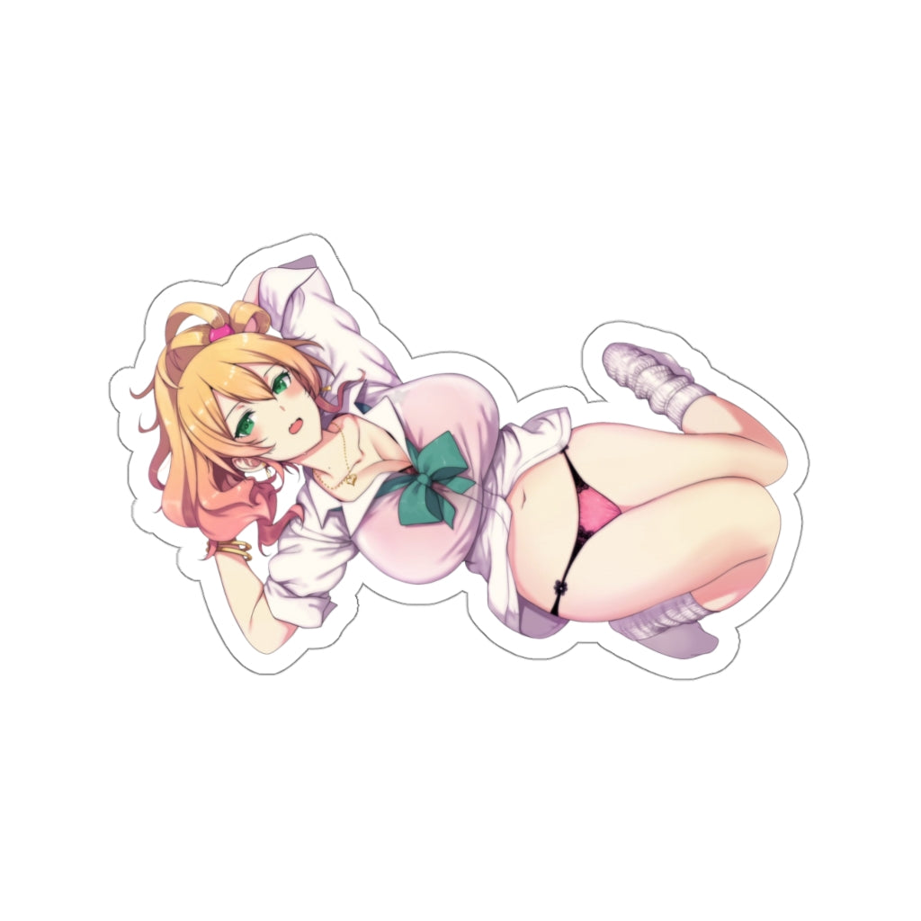 Sexy Panties Yame Yukana My First Girlfriend Is a Gal Waterproof Sticker - Ecchi Vinyl Decal