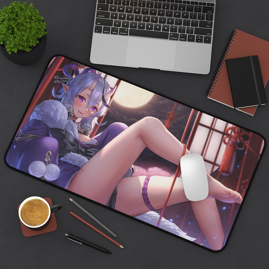 Nijisanji Sexy Mousepad - Rindou Mikoto Vtuber Desk Mat - Ecchi Playmat