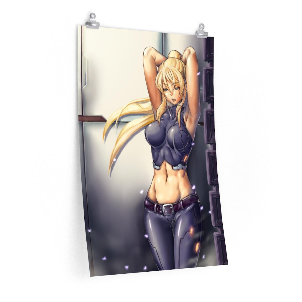 Sexy Sarah Bryant Virtua Fighter Poster - Lewd Premium Matte Vertical Poster - Adult Wall Art