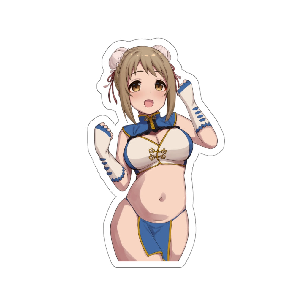 Sexy Chinese Dress Kanako Idolmaster Waterproof Sticker - Ecchi Vinyl Decal