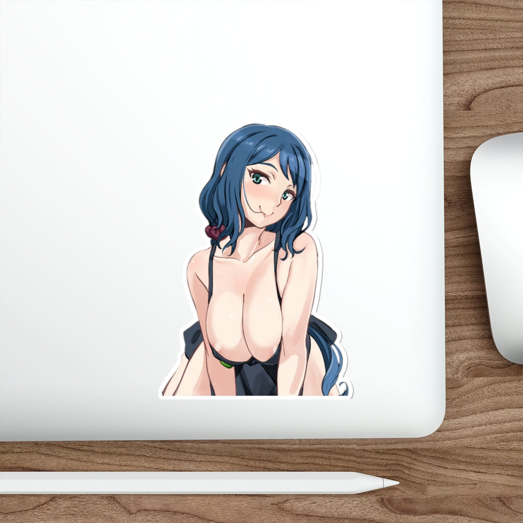 Big Boobs Iori Rinko Gundam Waterproof Sticker - Ecchi Vinyl Decal