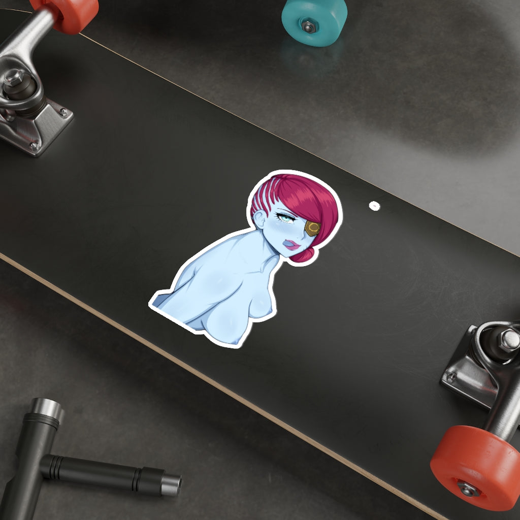 Destiny Game Topless Tits Petra Venj Waterproof Sticker -  Ecchi Vinyl Decal