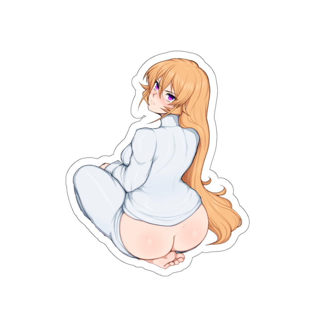 Food Wars Erina Nakiri Thick Butt Waterproof Sticker - Ecchi Vinyl Decal