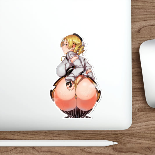 Puella Magi Madoka Magica Huge Ass Mami Tomoe Waterproof Sticker - Ecchi Vinyl Decal