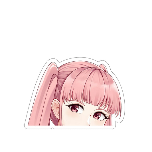 Fire Emblem Hilda Peeker Sticker - Anime Peeker Car Decal