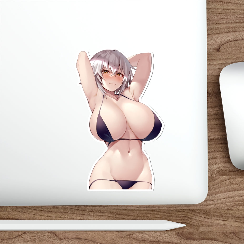 Huge Bikini Tits Jeanne d'Arc Fate Grand Order Waterproof Sticker - Ecchi Vinyl Decal