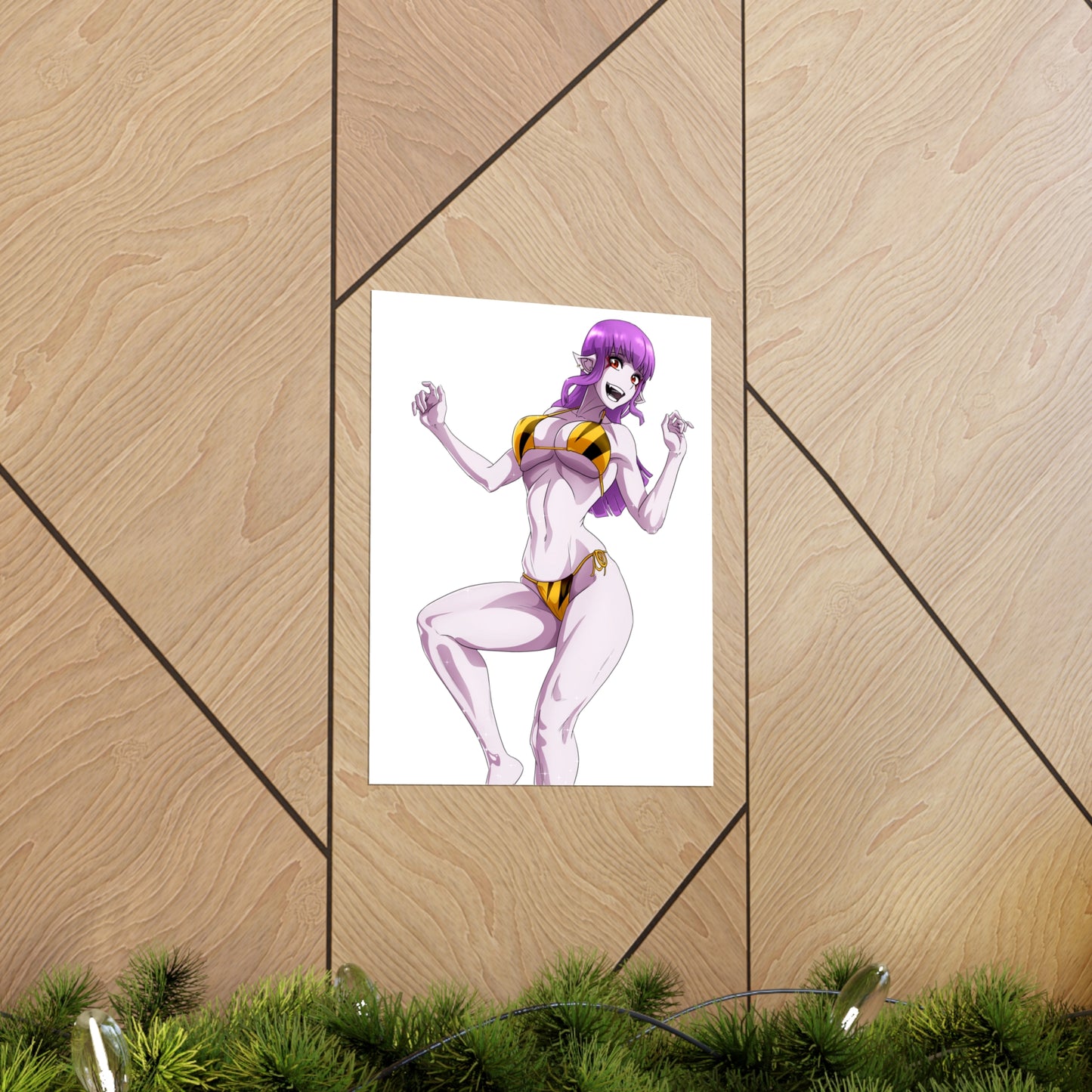 Solo Leveling Poster - Premium Matte Vertical Poster - Esil Radiru Bikini Waifu Ecchi Anime Wall Art Decor