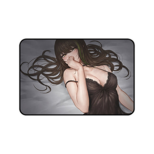 Girls Frontline Ecchi Mousepad - Sexy M4A1 Night Gown Large Desk Mat - Playmat