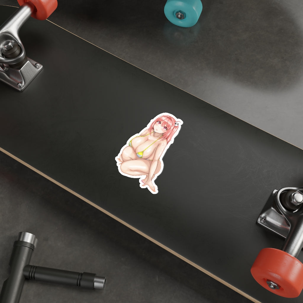 Big Boobs Honoka Waterproof Sticker - Dead or Alive Ecchi Vinyl Decal