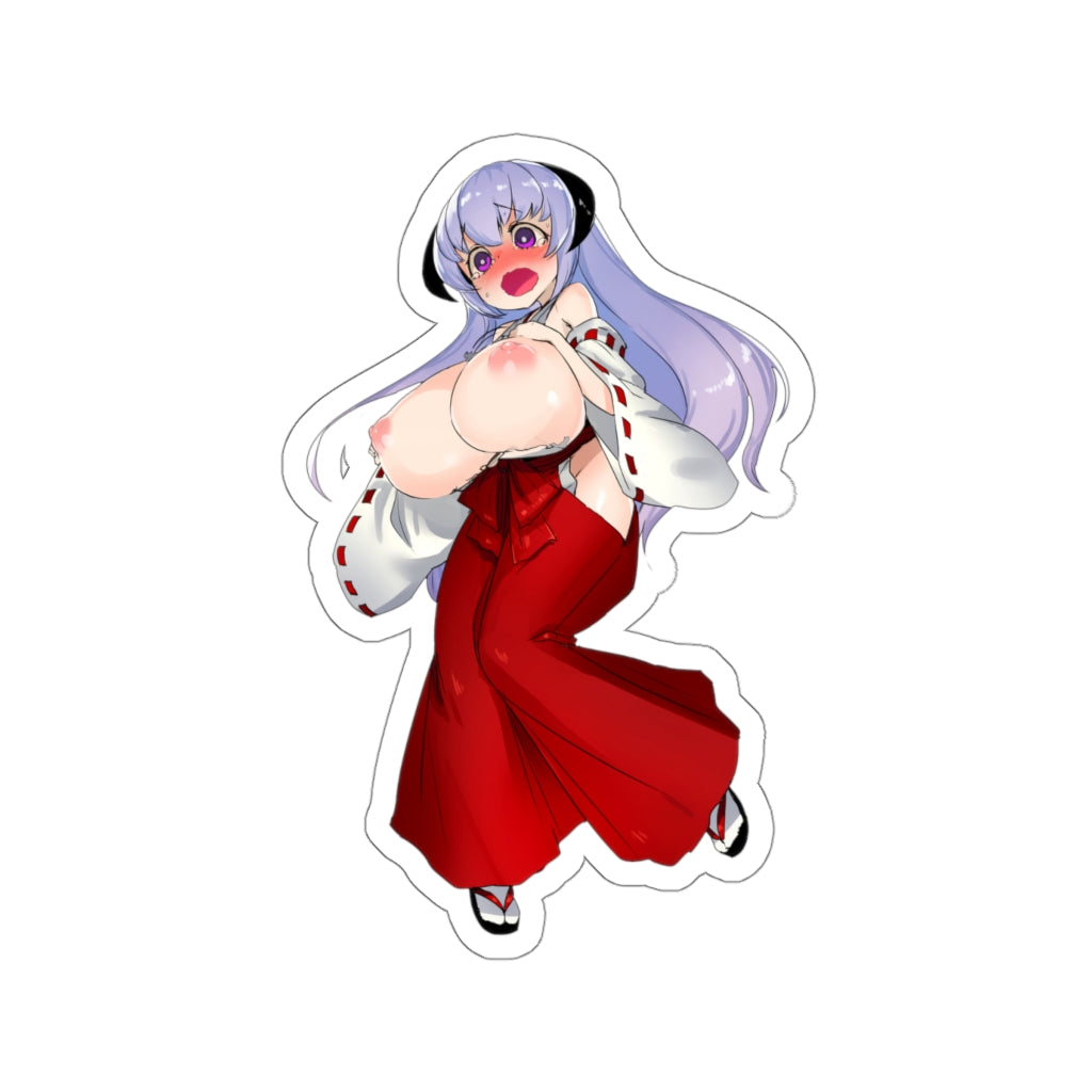 Topless Hanyuu Higurashi When They Cry Waterproof Sticker - Ecchi Vinyl Decal