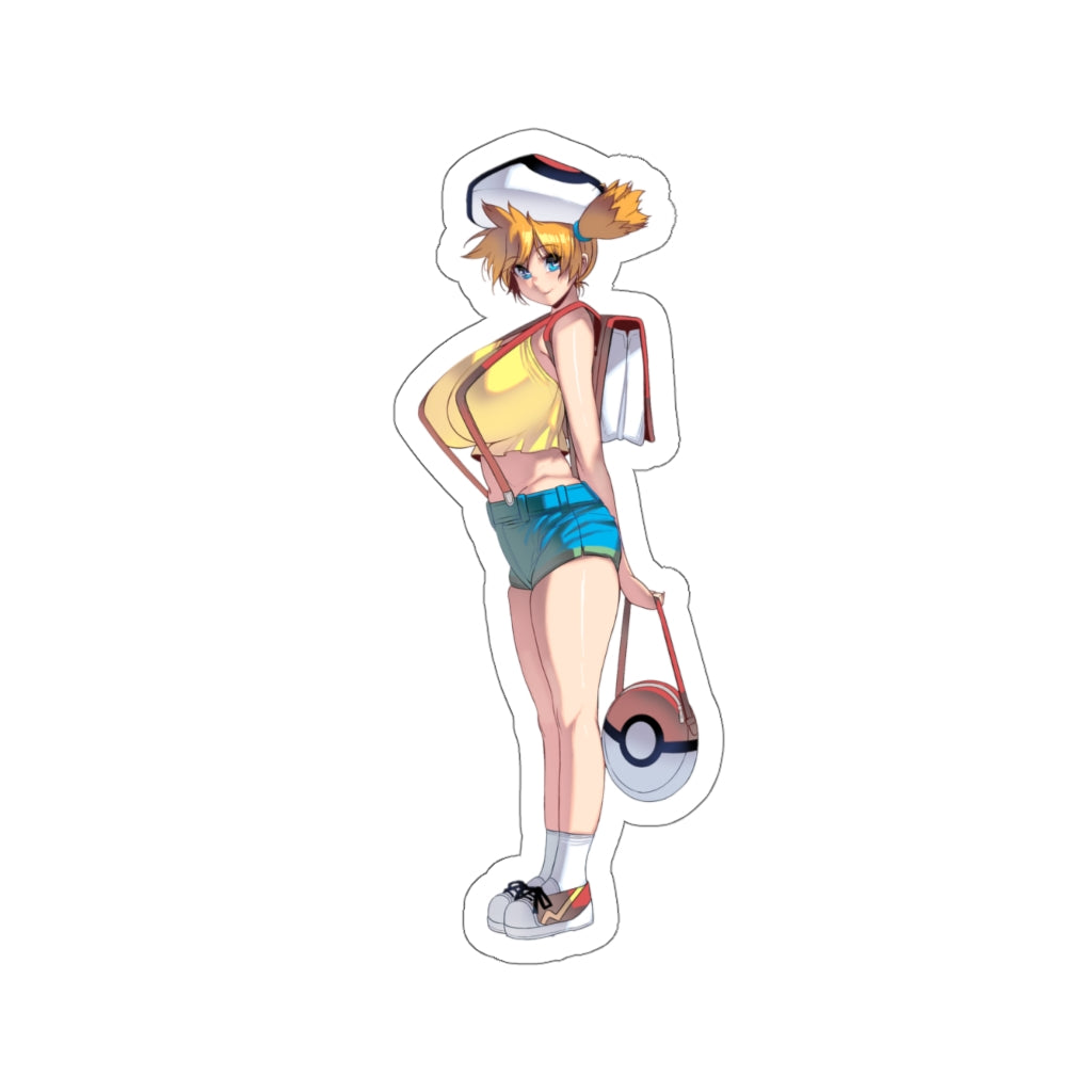 Big Boobs Misty Pokemon Waterproof Sticker - Ecchi Vinyl Decal