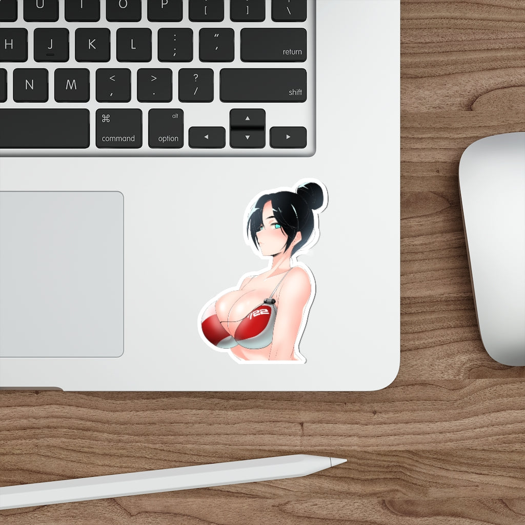 Apex Legends Wraith Big Boobs Waterproof Sticker - Ecchi Vinyl Decal