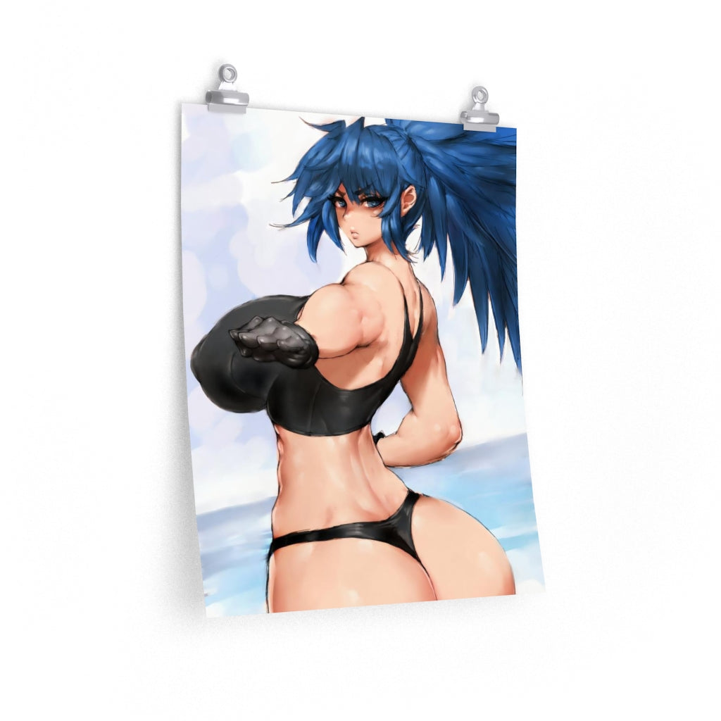 Leona Heidern The King Of Fighters Poster - Lewd Premium Matte Vertical Poster - Adult Wall Art