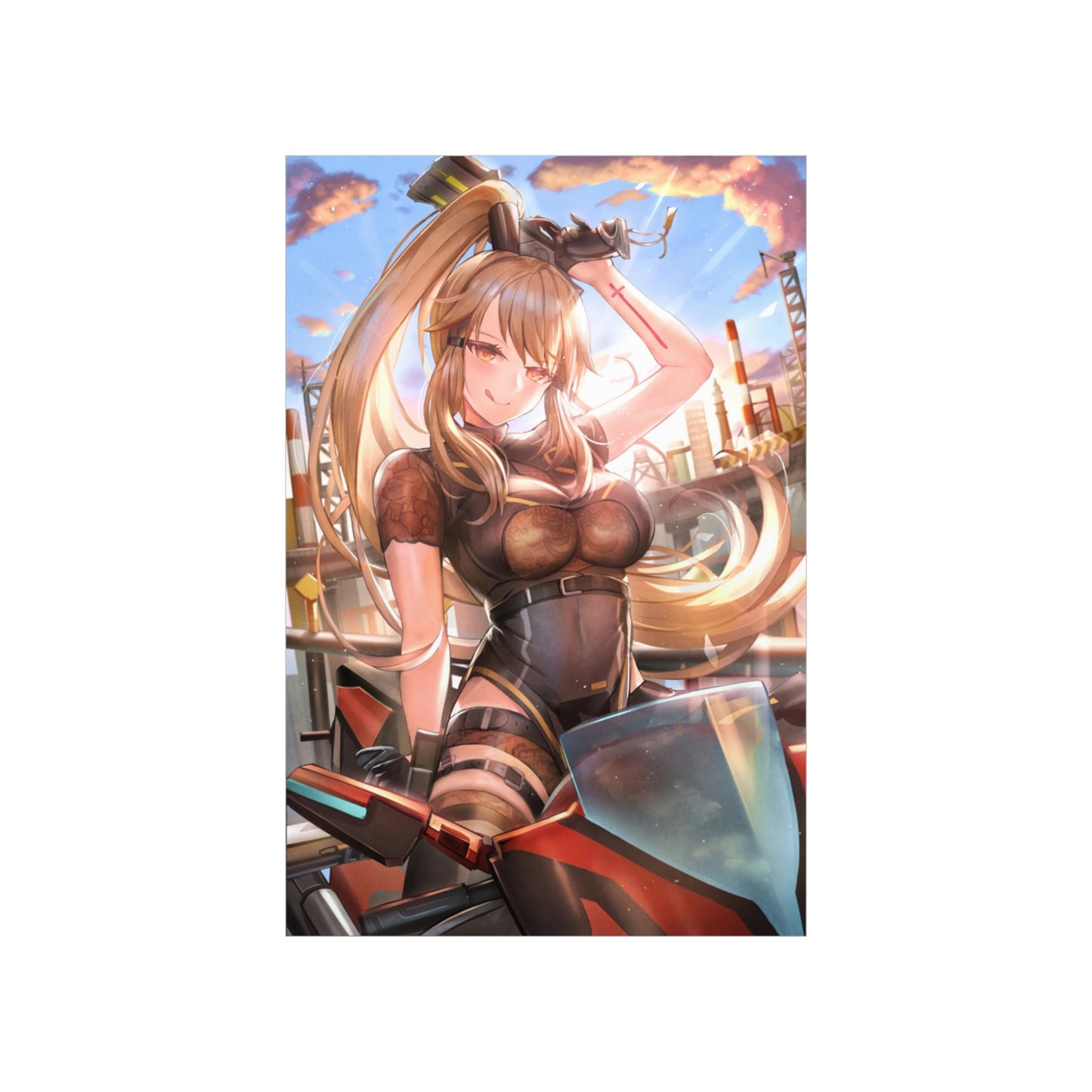 Samir Tower Of Fantasy Waifu Poster - Gaming Decor Wall Art - Premium Matte Vertical Poster