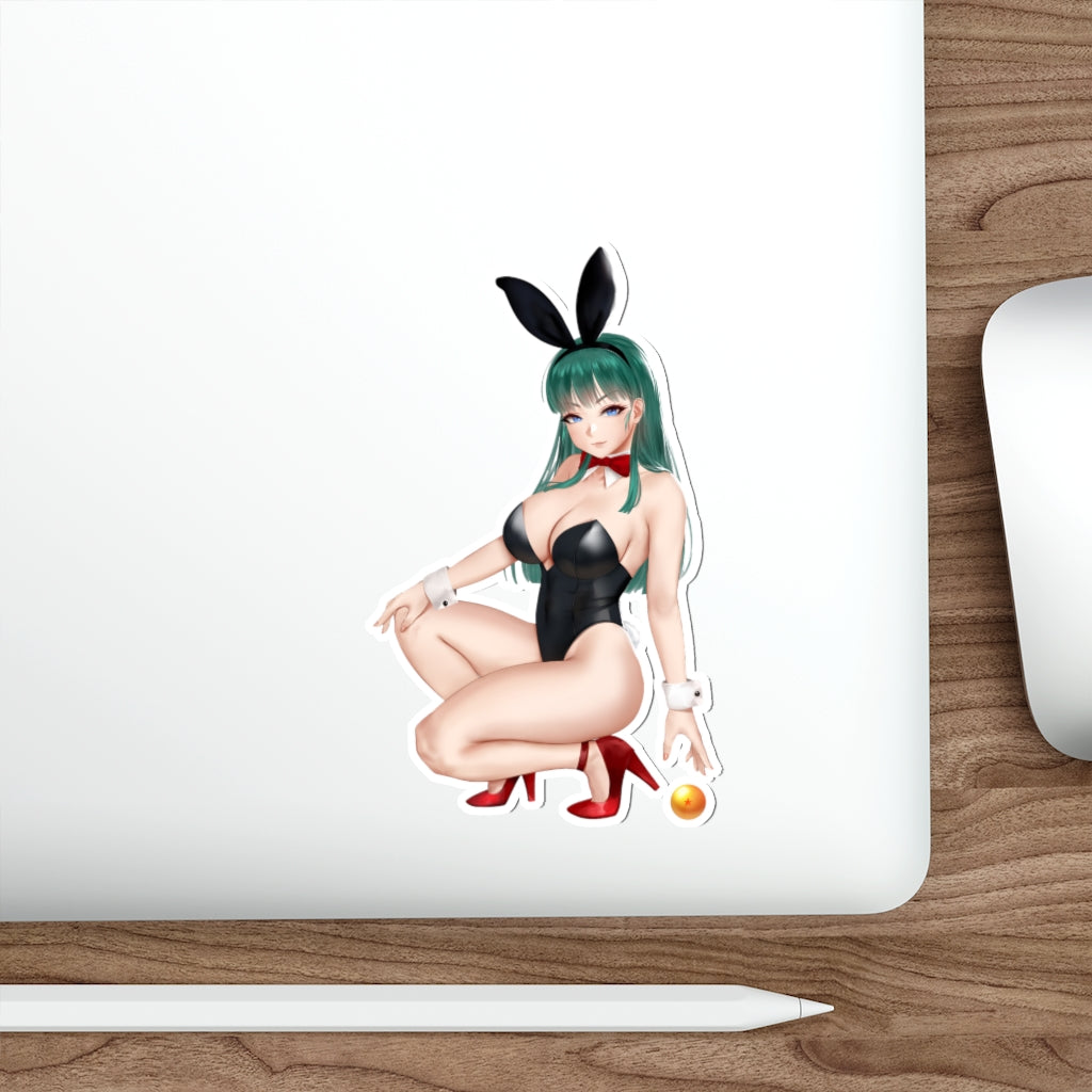 Dragon Ball Waterproof Sticker - Bunny Girl Bulma Ecchi Vinyl Anime Car Decal