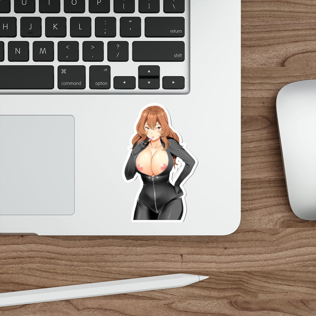 Sexy Nipples Bodysuit Fujiko Mine Lupin the Third Waterproof Sticker - Ecchi Vinyl Decal