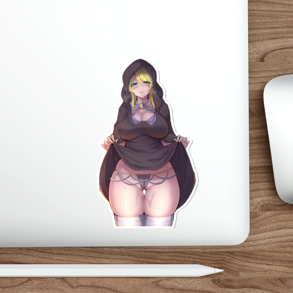 Fia The Thick Deathbed Companion Elden Ring Hentai Waterproof Sticker -  Ecchi Vinyl Decal