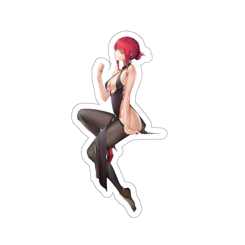 Chainsaw Man Makima Sexy Dress Waterproof Sticker - Ecchi Vinyl Decal