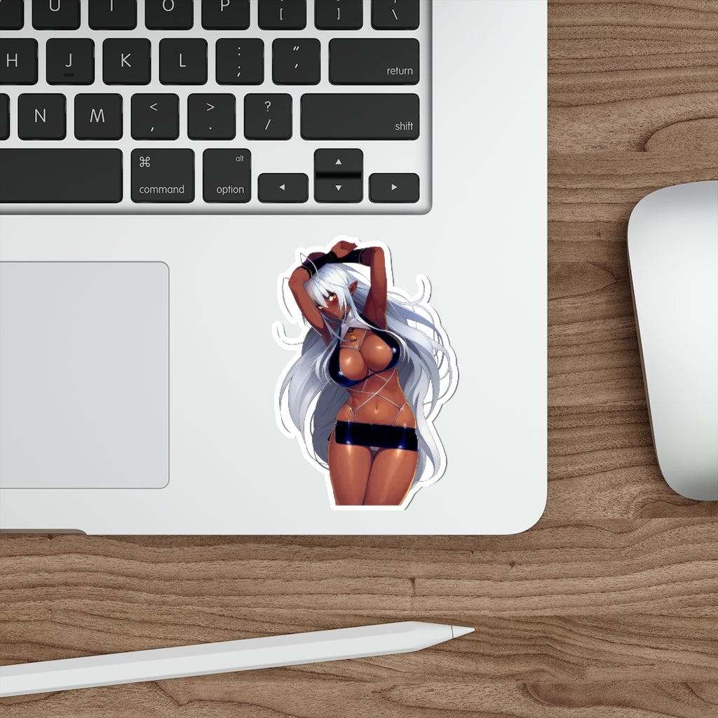 Full Metal Daemon Muramasa Sansei Sexy Black Girl Anime Waterproof Sticker - Ecchi Vinyl Decal