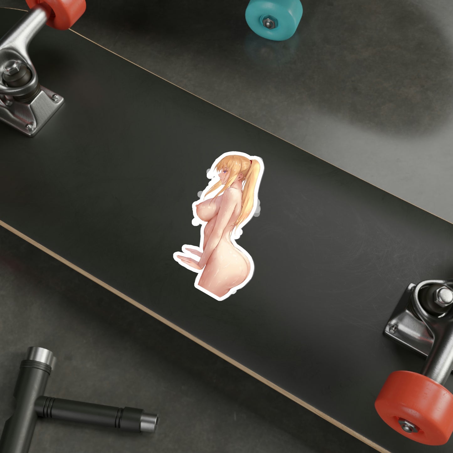 Metroid Nude Samus Aran Ecchi Vinyl Decal Waterproof Sticker - Ecchi Vinyl Decal