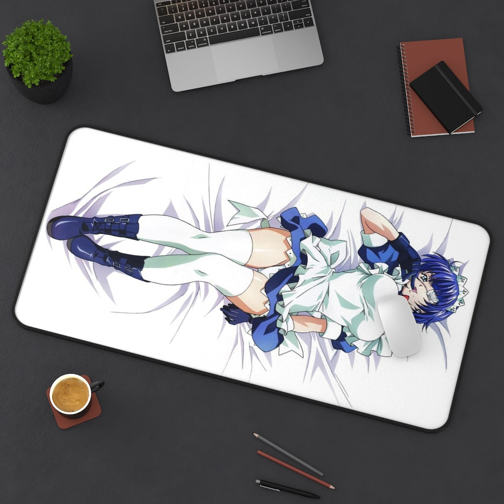 Ikkitousen Sexy Mousepad -Lu Meng Maid Desk Mat - Ecchi Playmat