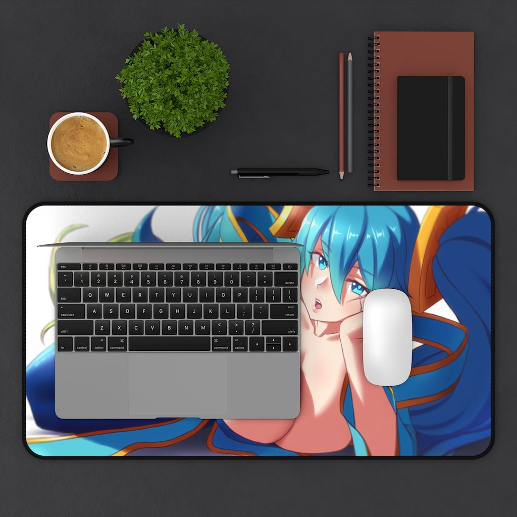 Sona Buvelle Mousepad - League of Legends Large Desk Mat - Ecchi Mouse Pad - LoL Playmat