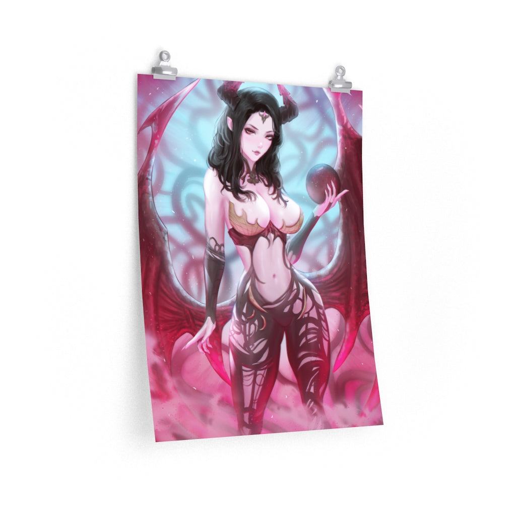 Sexy Vykas Lost Ark Poster - Ecchi Premium Matte Vertical Poster - Adult Wall Art