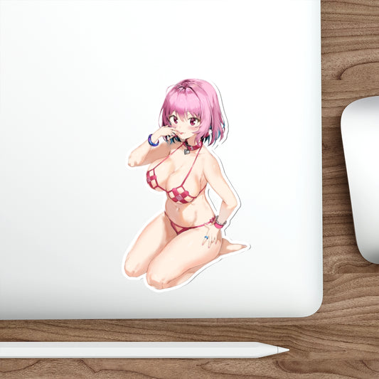 The Idolmaster Cinderella Girls Yumemi Riamu Bikini Waterproof Sticker - Ecchi Vinyl Decal