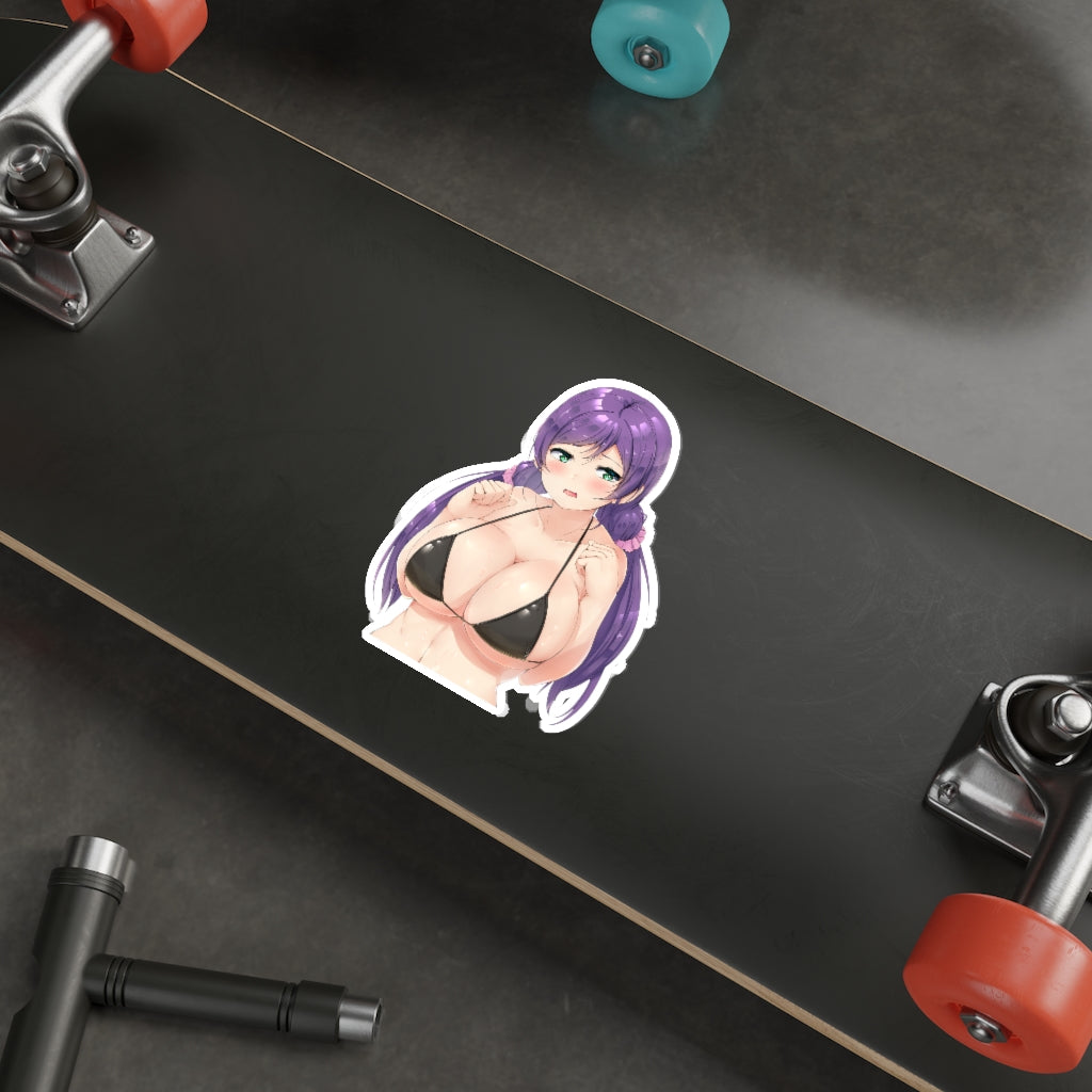 Toujou Nozomi Love Live Huge Tits Bikini Waterproof Sticker - Ecchi Vinyl Decal