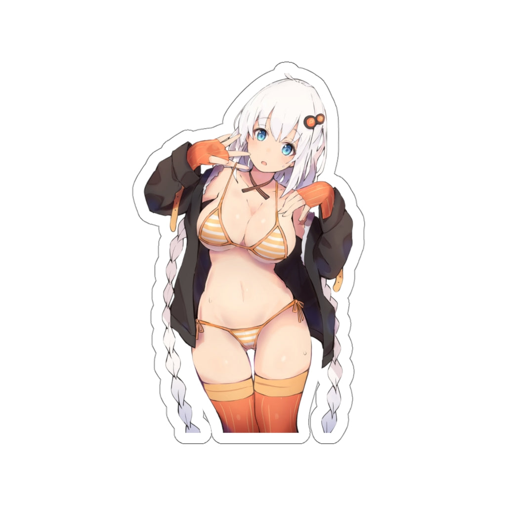 Sexy Kizuna Akari Vocaloid Voiceroid Waterproof Sticker - Ecchi Vinyl Decal