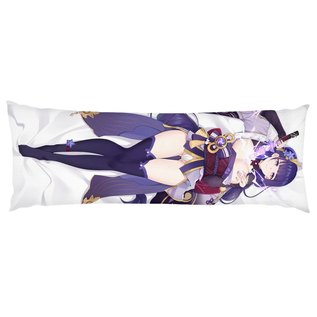 Genshin Impact Body Pillow - Big Boobs Raiden Shogun Dakimakura