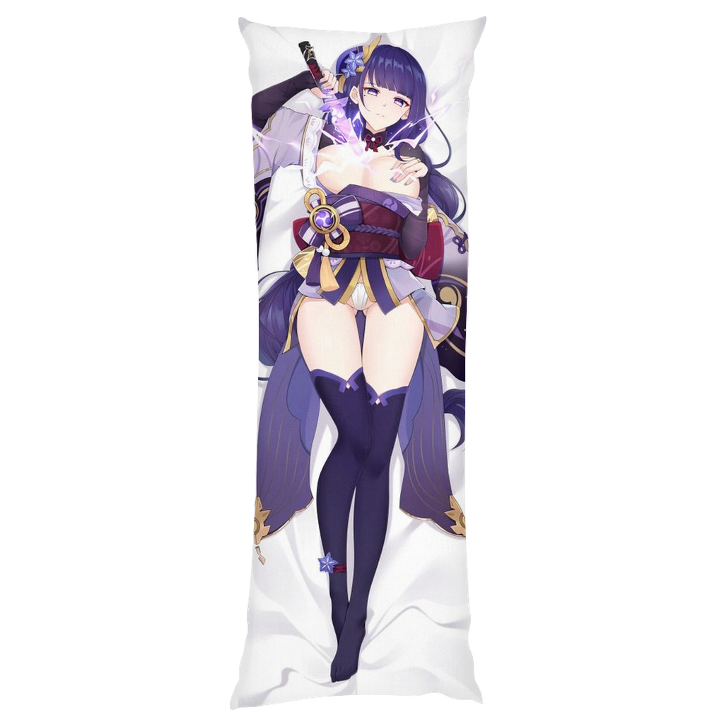 Genshin Impact Body Pillow - Big Boobs Raiden Shogun Dakimakura